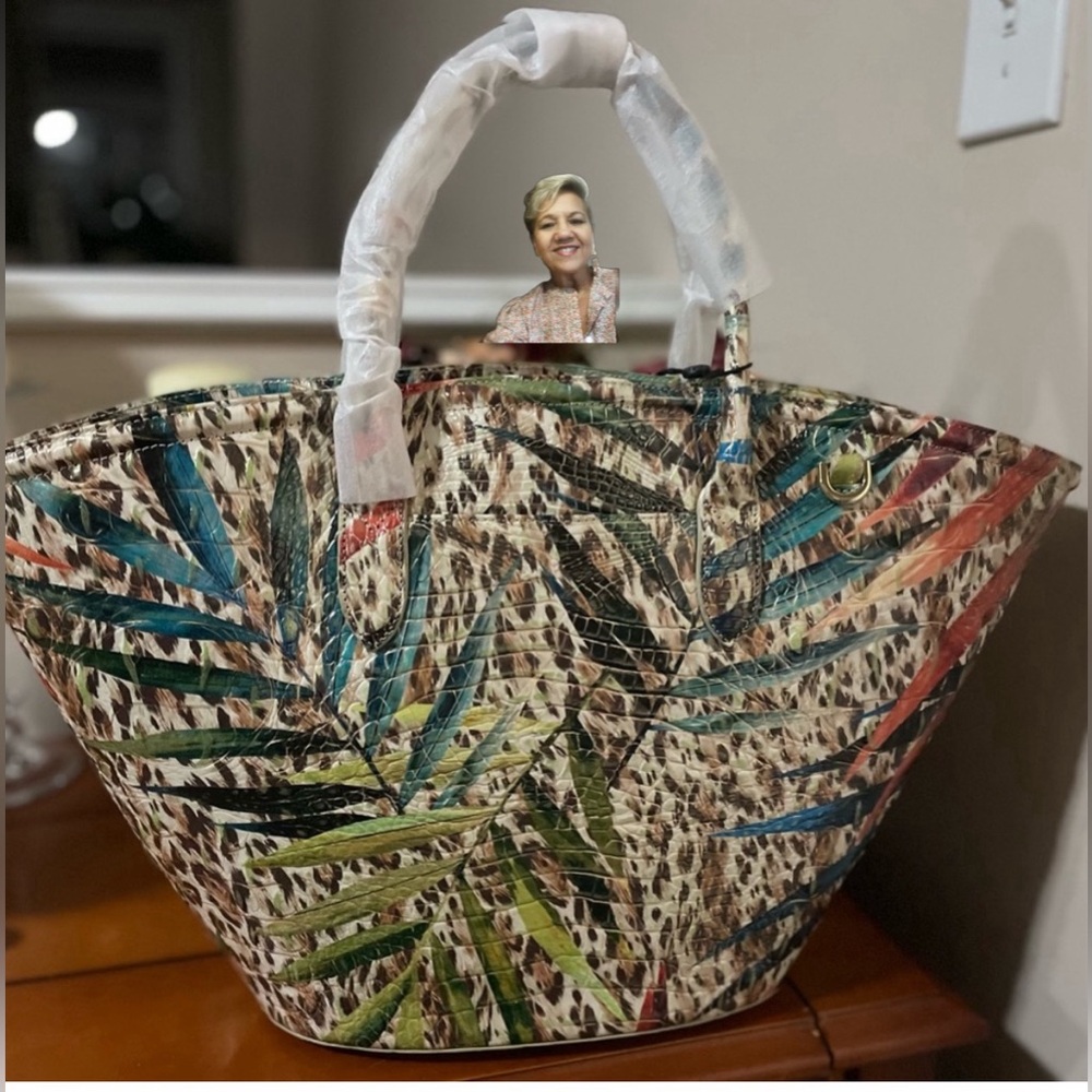 Brahmin Mira Market style tote NWT